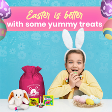 Load image into Gallery viewer, Pink Prefilled Easter Basket for Girls